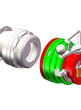 API 干式阀 3D 模型，SolidWorks 源文件，API RP-1004 标准