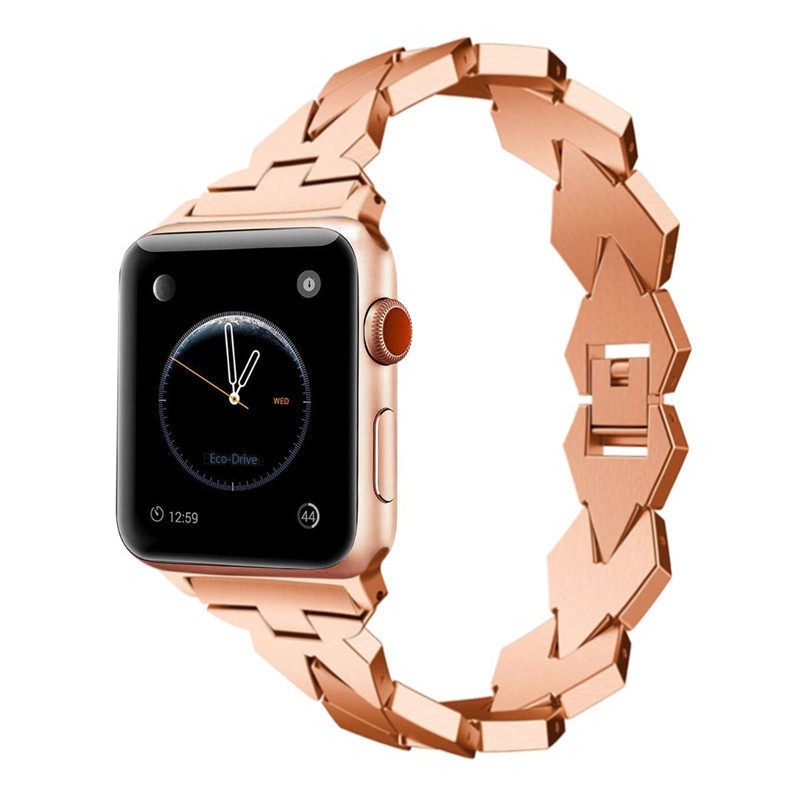 简约细腕表带适用iwatch5智能手表6代apple watch4/3/2/1代38/42