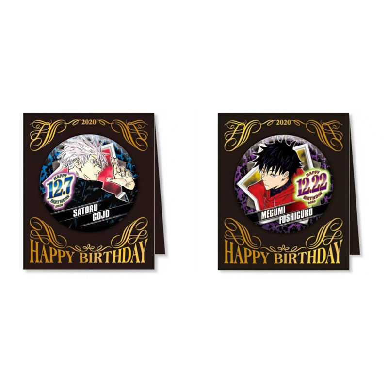 日谷现货 咒术回战 jump shop 限定 JS 生日徽章吧唧 2020 五条悟