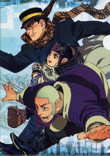 日谷现货 黄金神威 jump shop 限定 JS 杉元 原画文件夹 日版
