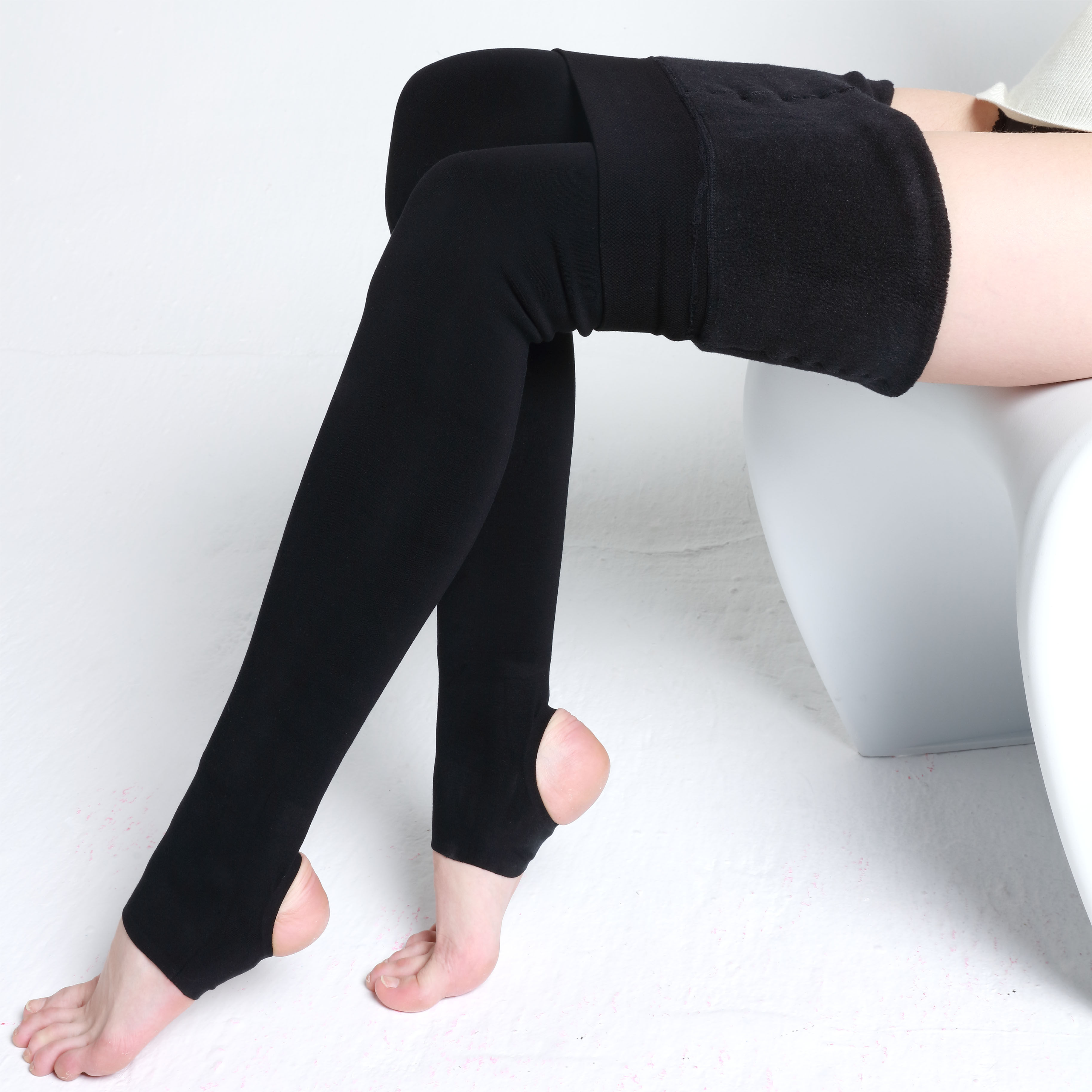 秋冬黑色加绒加厚打底袜裤保暖显瘦连裤袜子加厚丝袜打底裤袜女袜