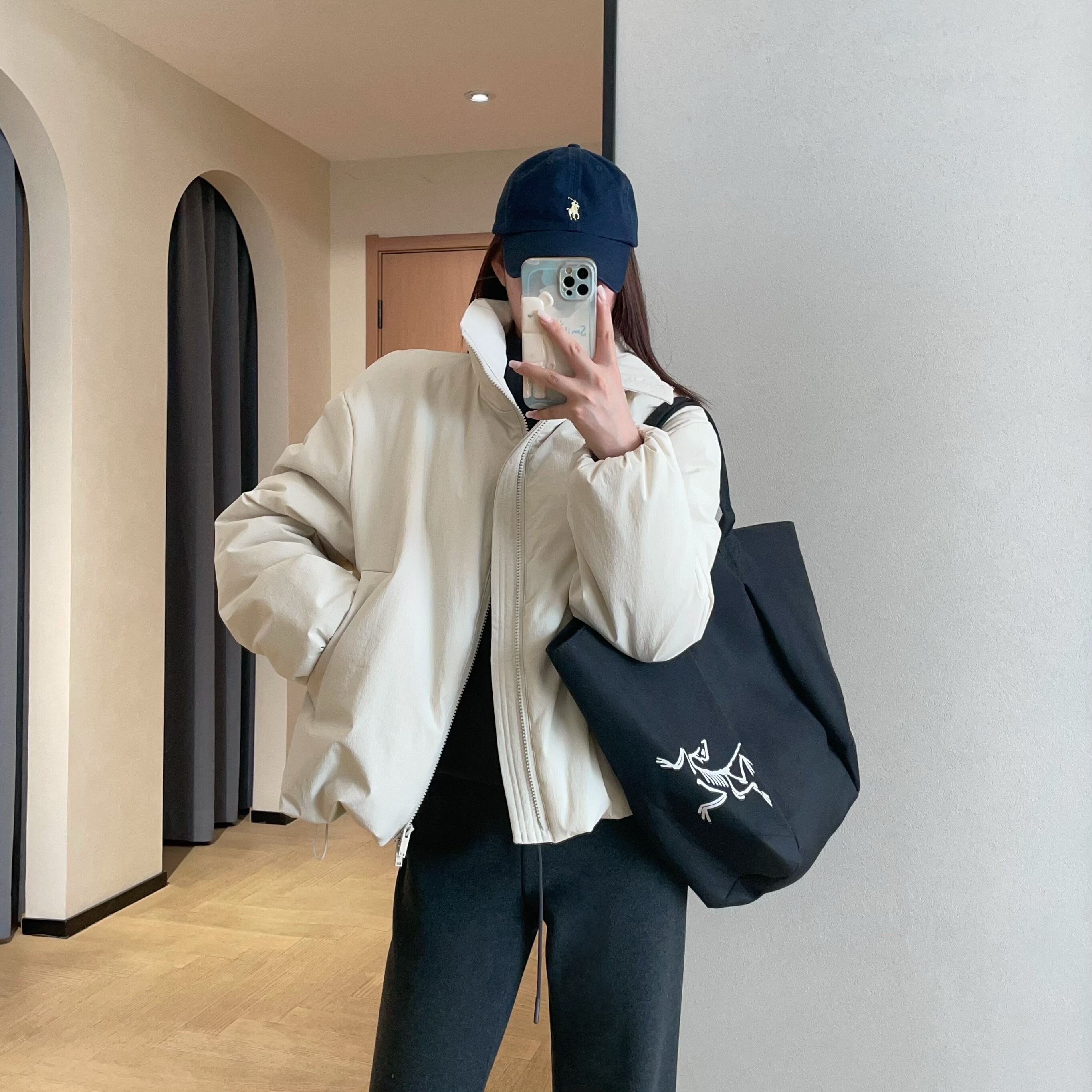WTHEONE柜上1500+3M新雪丽暖绒轻盈保暖三防棉服夹克短外套女冬