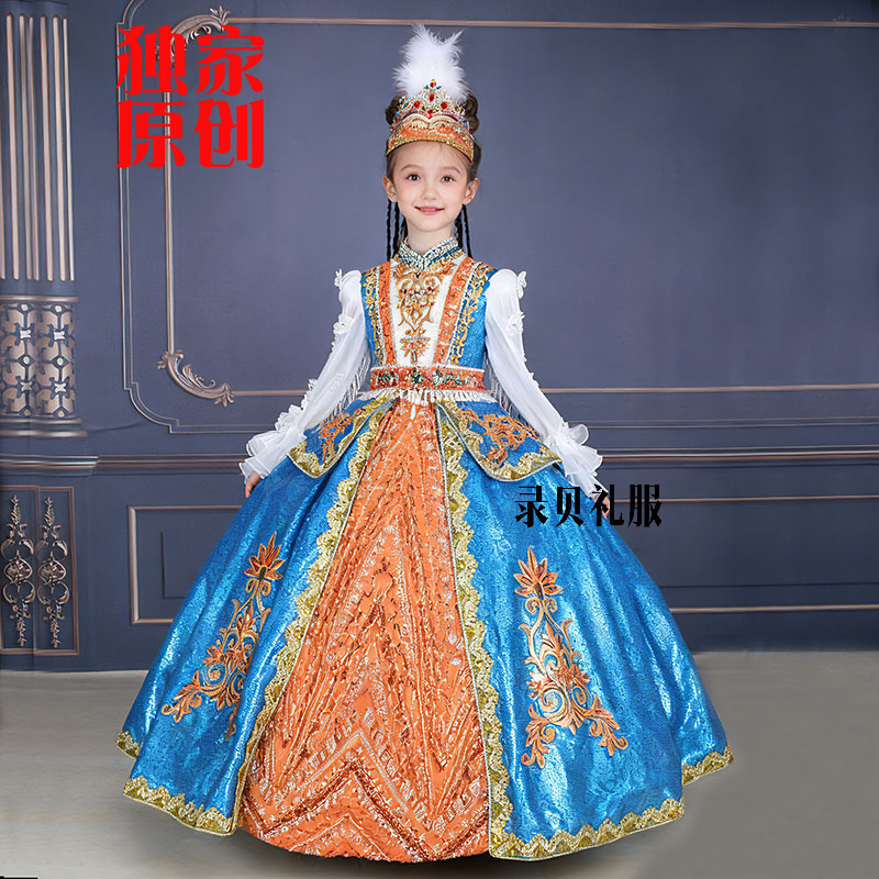 小古丽新疆维族儿童礼服出租