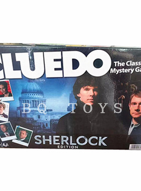 成人儿童派对聚会英文桌游策略推理桌游卡牌English Cluedo game