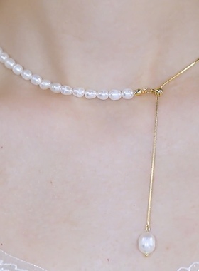 轻奢巴洛克淡水珍珠项链