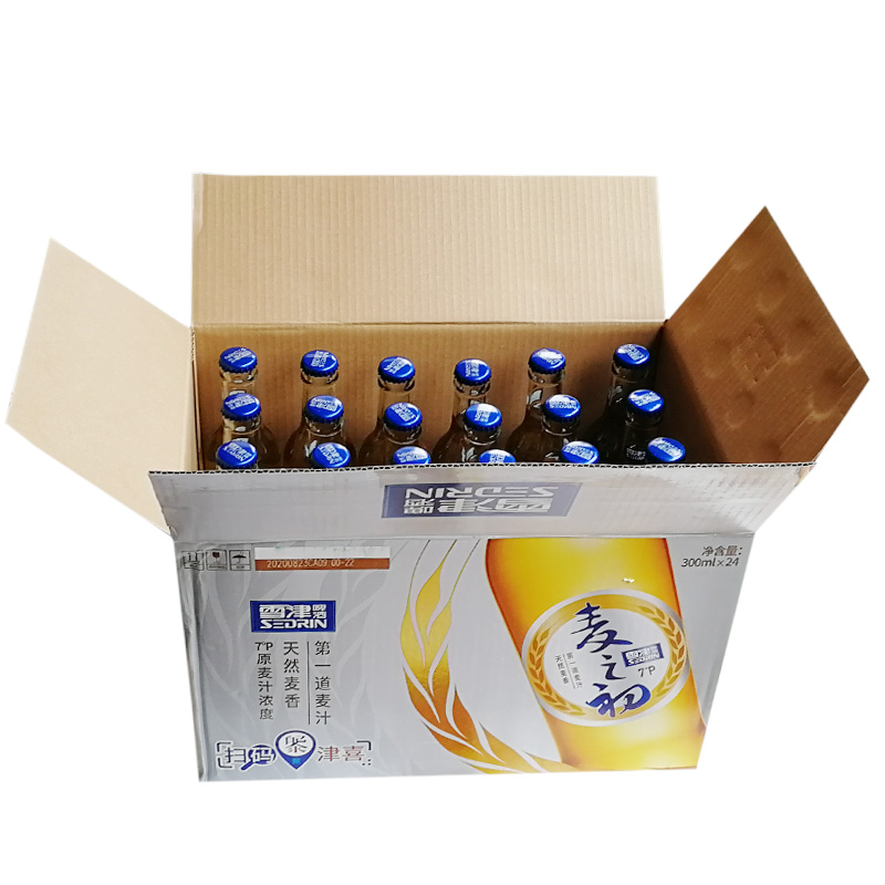 百威英博雪津啤酒7度麦之初300ML