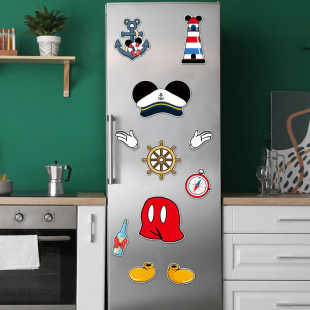 卡通磁性贴卡通软磁派对节日节庆家居装 饰贴饰贴画 饰磁吸冰箱贴装