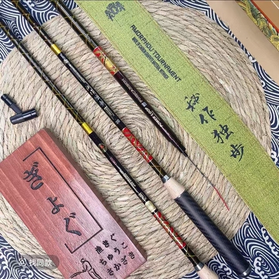 特作独步28调鲫鱼竿纯高碳握把轻