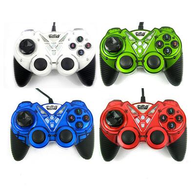 惠康有线笔记本一键连发游戏手柄