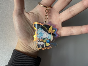 【人气推荐!】 Static World - 渐变幻彩恋恋钥匙扣