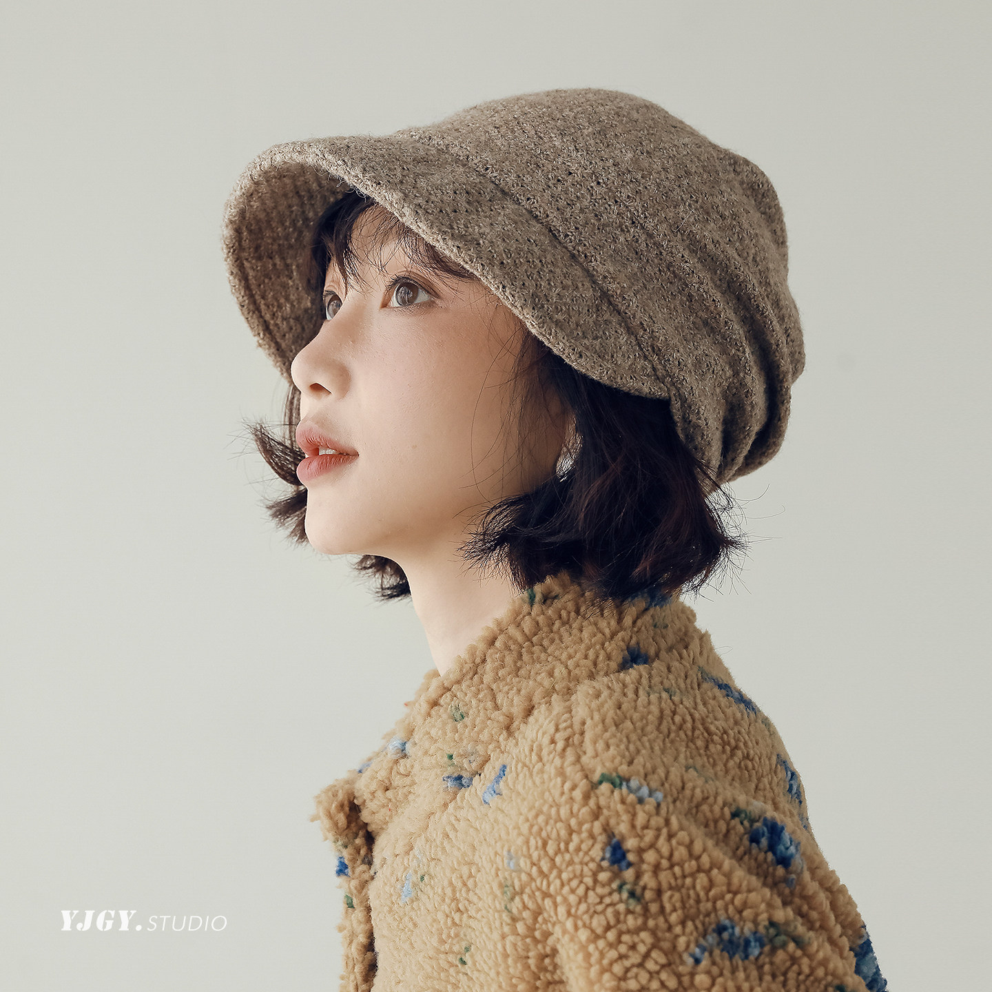 印计谷羽 文艺复古羊毛针织鸭舌帽女秋冬天高级感显脸小报童帽子,服饰配件/皮带/帽子/围巾,帽子,淘宝优惠券,粉丝福利购,淘宝优惠卷