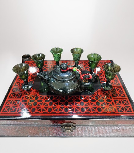 甘肃特产敦煌夜光杯静云轩十七年老店厂家直销小号高脚杯贵妃壶