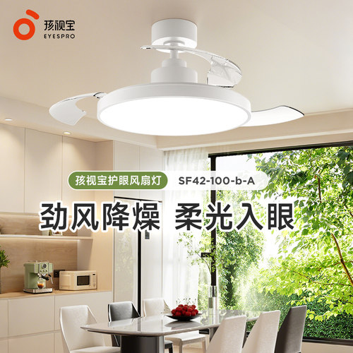 孩视宝风扇灯吸顶灯电扇灯