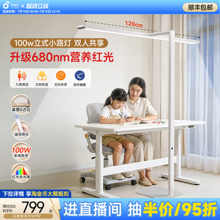 孩视宝护眼大路灯D1儿童全光谱学习专用阅读台灯桌面书桌小落地灯