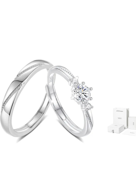 一见钟情情侣戒指NRO高级感