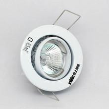 雷士专卖 射灯 天花灯 NDL187白色 MR11石英灯杯含变压器