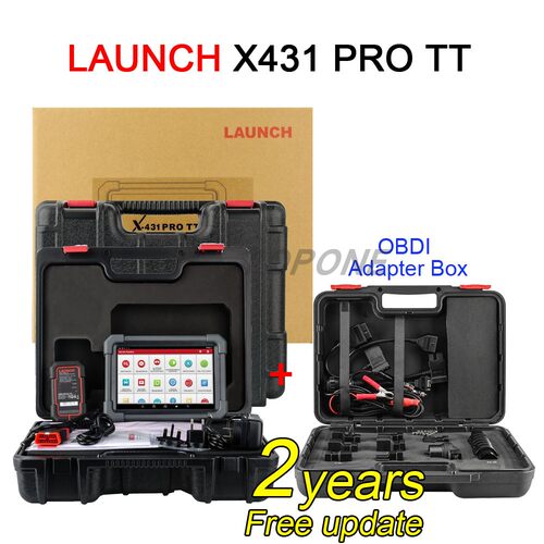 LAUNCH X431 PRO TT with DBScar VII CANFD/DOIP/OBFCM OBD Scan