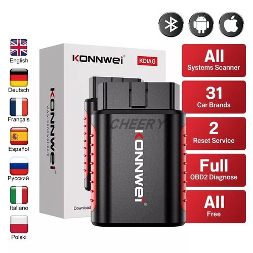 Konnwei KDIAG OBD2 Full system diagnostic Tool for ABS SRS
