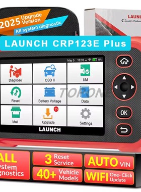 海外版LAUNCH Professional CReader CRP123E Plus v2.0 CRP123i
