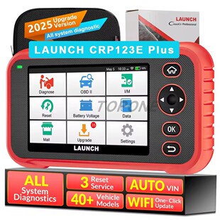 海外版LAUNCH Professional CReader CRP123E Plus v2.0 CRP123i