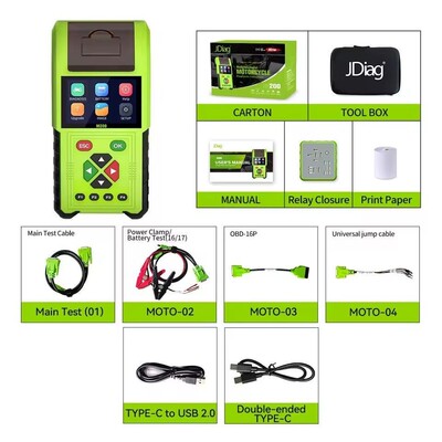 TopDiag JDiag M200 Motorcycle Diagnostic Tool 摩托车检测仪