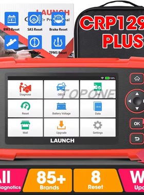 海外版LAUNCH X431 CRP129X Plus V2.0 Full system OBD2 Scanner