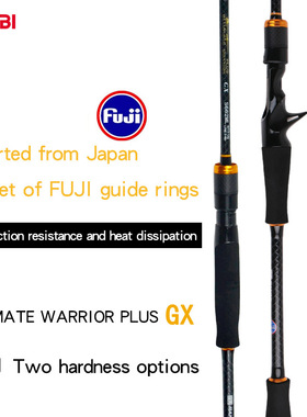 RYOBI利优比路亚竿单杆裸直枪柄碳素海竿翘嘴钓鱼竿远投微物马杆