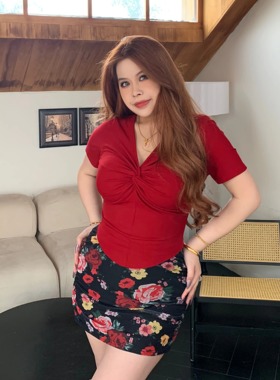 草莓可颂 夏季掐腰遮肚修身显瘦短款T恤百搭气质短袖女G129