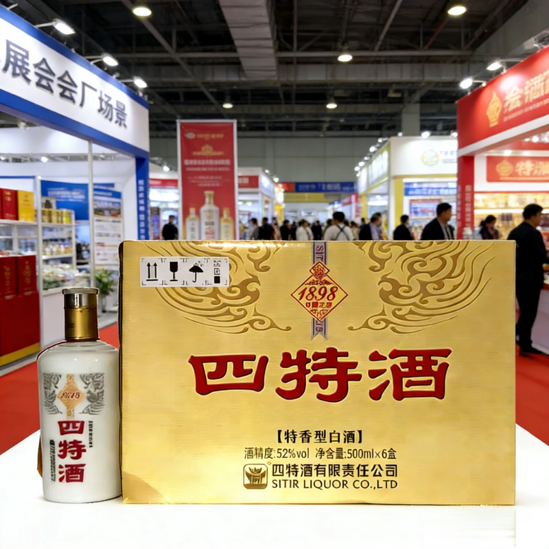 2015年四特酒中国之星52度500ml*6瓶 四特酒1898江西四特