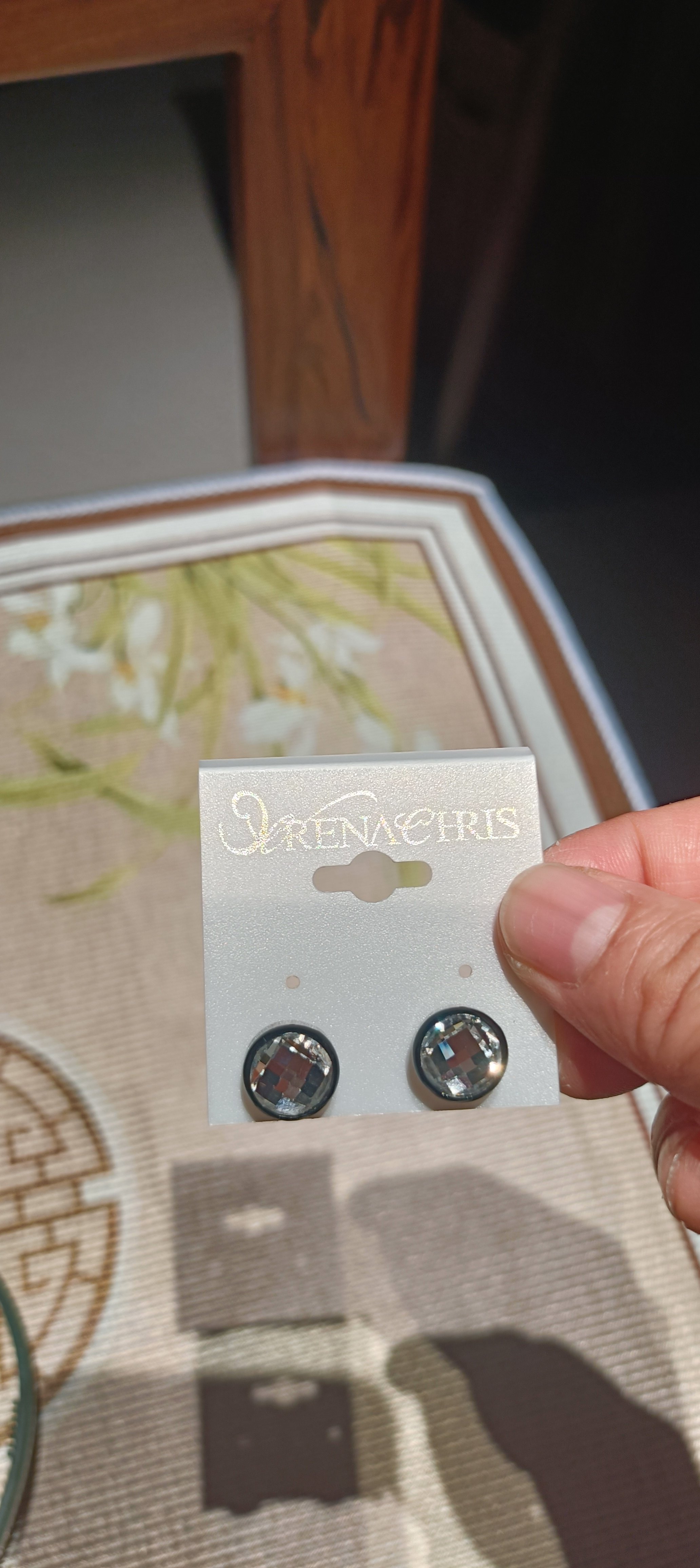 清仓特价renachris正品发饰头饰 时尚水晶耳钉简约韩版百搭耳饰