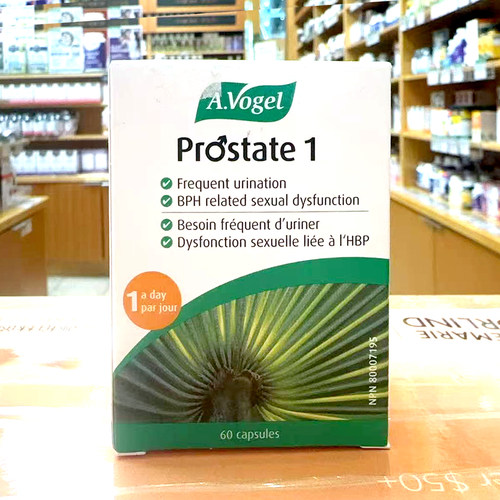 加拿大 A.Vogel Prostate高单位有机锯榈 60颗