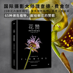 花赞-濒临灭绝的植物 理查德费舍尔 15年花卉摄影精华65种濒危植物献给鲜花的赞歌花卉摄影书入门教材摄影技巧大全 书籍 图鉴正版