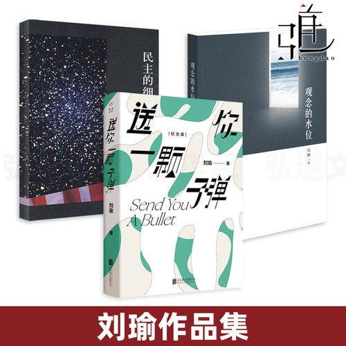 观念的水位 刘瑜+ 民主的细节+送你一颗子弹 可能性的艺术作者新作 全套三本 用醒来的文化唤醒沉睡的制度 畅销书籍z