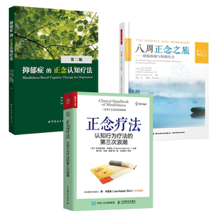 正念疗法-认知行为疗法的第三次浪潮+八周正念之旅-摆脱抑郁与情绪压力+抑郁症的正念认知疗法 心理学书籍 MBCT 干预治疗方法z
