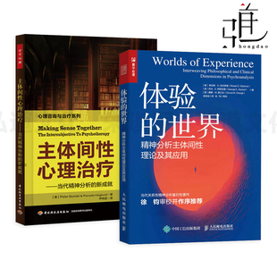 体验的世界-精神分析主体间性理论及其应用+主体间性心理治疗-当代精神分析的新成就 关系性精神分析 咨询与治疗理论 新方向