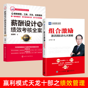 激活团队七大策略企业人力资源薪酬预算福利方案设计员工盈利模式 绩效管理2册 组合激励 第三版 设计XDJY 薪酬设计与绩效考核全案