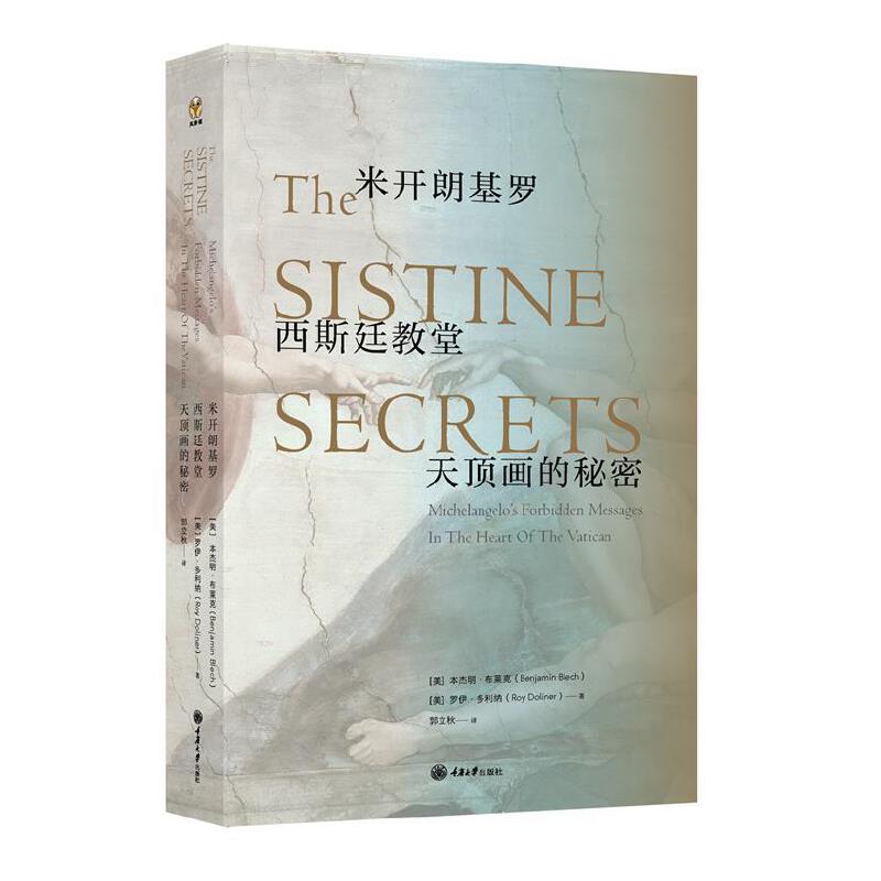 米开朗基罗西斯廷教堂天顶画的秘密 展示了米开朗基罗为了传递众多信息 在西斯廷教堂天顶壁画中施展大量掩人耳目的手法 绘画书籍