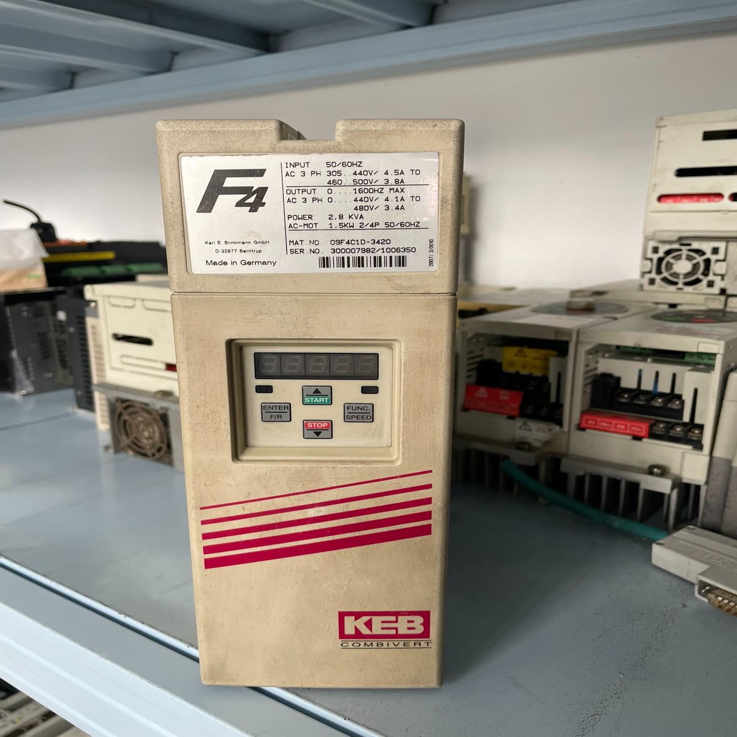 科比F4变频器09F4C1D-3420二手拆机成色如图【议价】