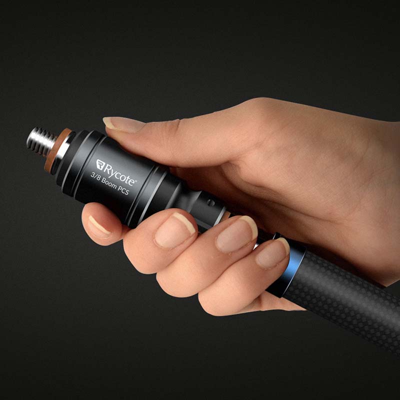 师爷报告】英国Rycote灵巧PCS boom话筒快拆头话筒杆快拆3/8接口