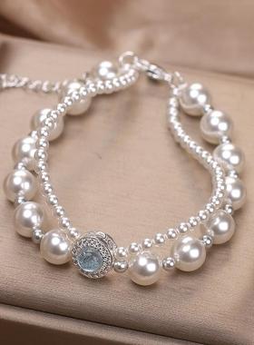 时尚珍珠手链女轻奢小众