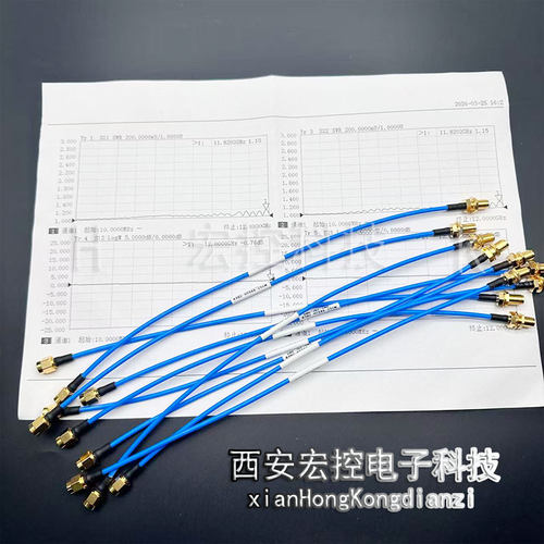 SMA-JB2/SMA-KYB2-HT086双插头插座可定制射频线缆拍前咨询