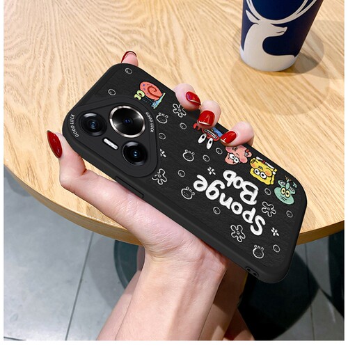 适用华为Pura80pro+保户包70pro油画海绵宝宝mate70软壳ultra硅胶