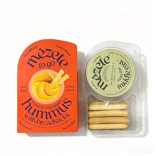 麦泽提牌火烤红椒风味鹰嘴豆酱