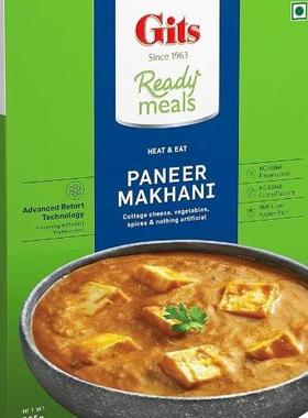 印度进口Gits Paneer Makhani 300g 加热即食奶酪蔬菜速食包