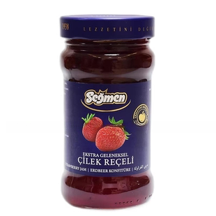 Segmen赛格草莓果酱380g土耳其进口strawberry jam抹面包调味酱