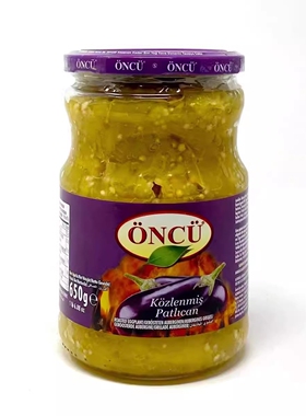 土耳其进口ONCU爱厨烤茄子茄子泥650g 沙拉配菜Grilled Aubergine