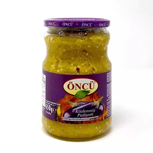 土耳其进口ONCU爱厨烤茄子茄子泥650g 沙拉配菜Grilled Aubergine