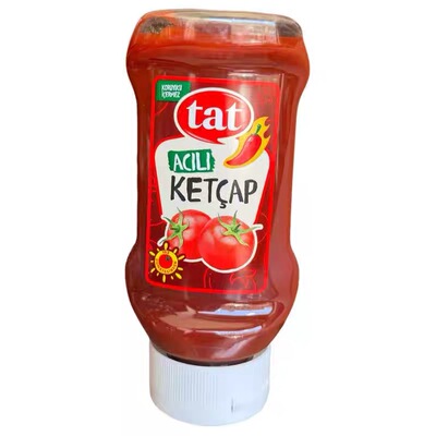 tat塔特辣味番茄酱390g 土耳其进口spicy tomatoes sauce