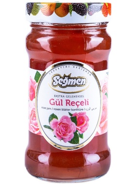 土耳其Segmen赛格玫瑰花酱 rose jam 土耳其玫瑰花酱 380g