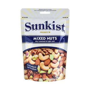 新奇士Sunkist混合坚果干150g袋装 进口孕妇零食坚果Mixed Nuts